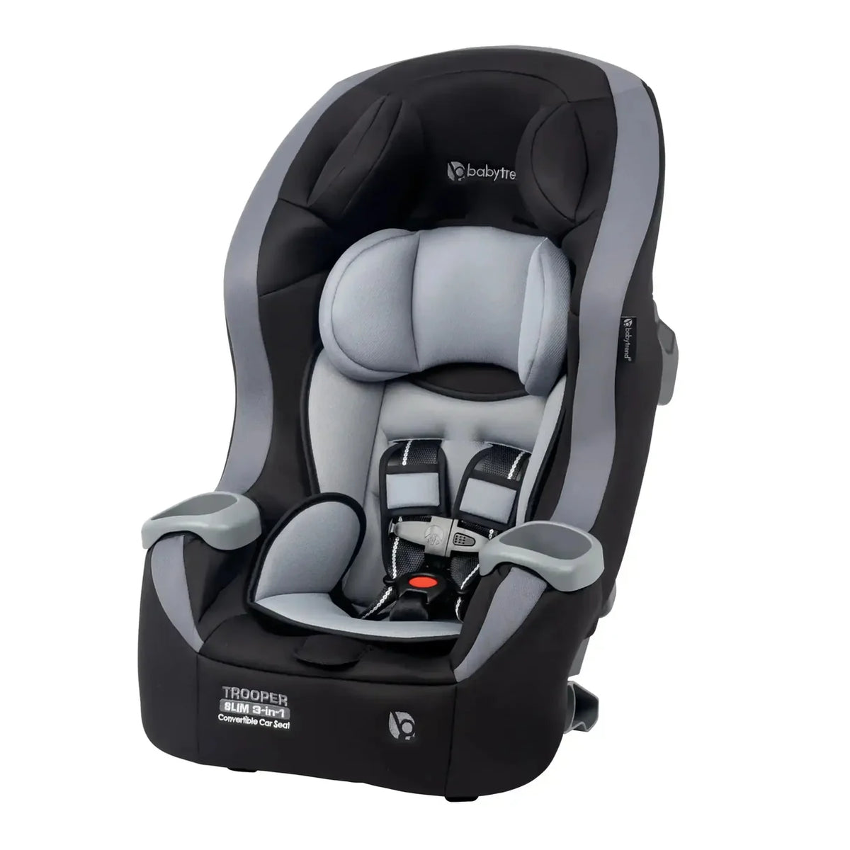 BabyTrend - Trooper Slim 3-in-1 - Convertible Car Seat - Dash Black