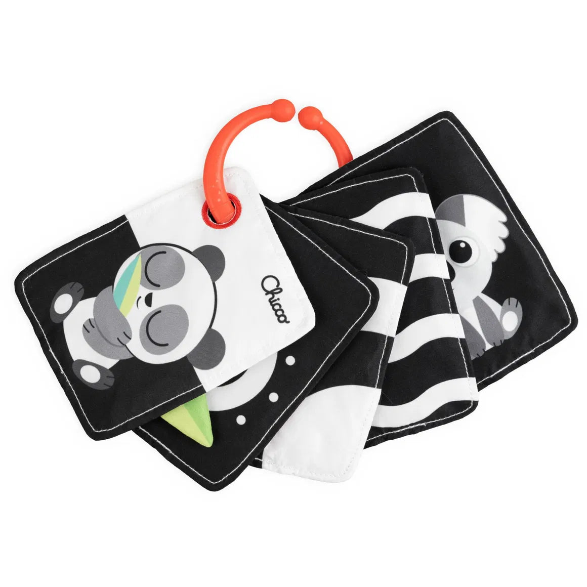 Chicco - Black And White Cards - Learning Book