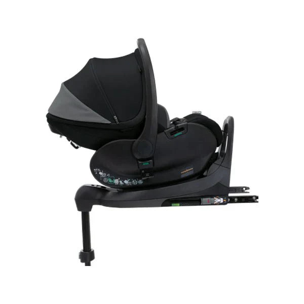 BELLAGIO STROLLER - FLEXI CARRYCOT -BLACK SATIN- /  FIRST SEAT RECLINE BLACK SATIN- / FULL 360 I-SIZE BASE