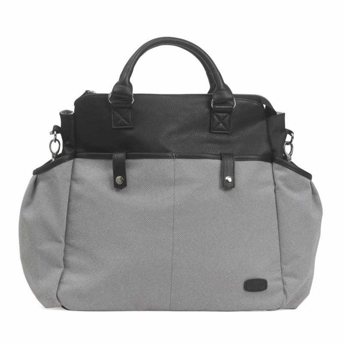 Mysa Bag w/detach.chang.mat&thermic poket SILVER GREY