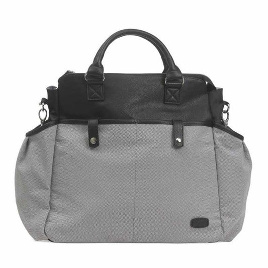 Mysa Bag w/detach.chang.mat&thermic poket SILVER GREY