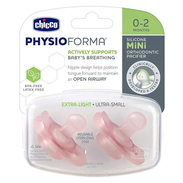 Chicco D- *PromoChicco*  MINI PHYSIO SOFT DUMMY 2p 0-2m -PINK-