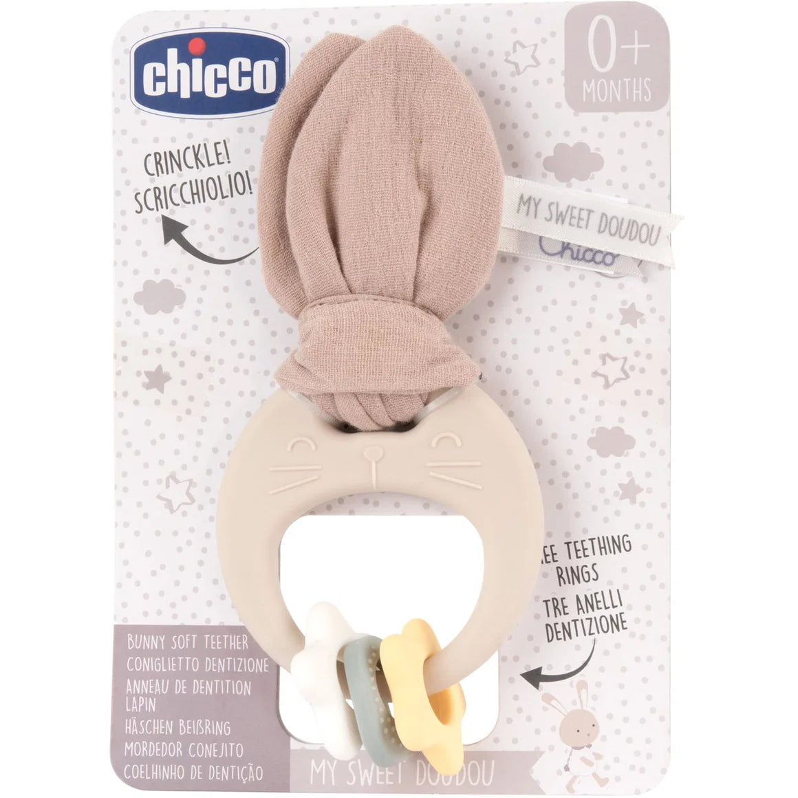 Chicco - Soft Bunny Teether -