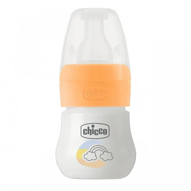 Chicco B- MICRO FEEDING BOTTLE 60ml 0M+ SIL -ORANGE-