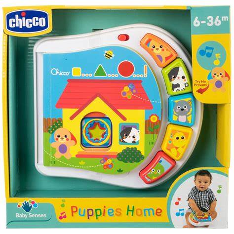 Chicco T- PUPPIES HOME BOOK