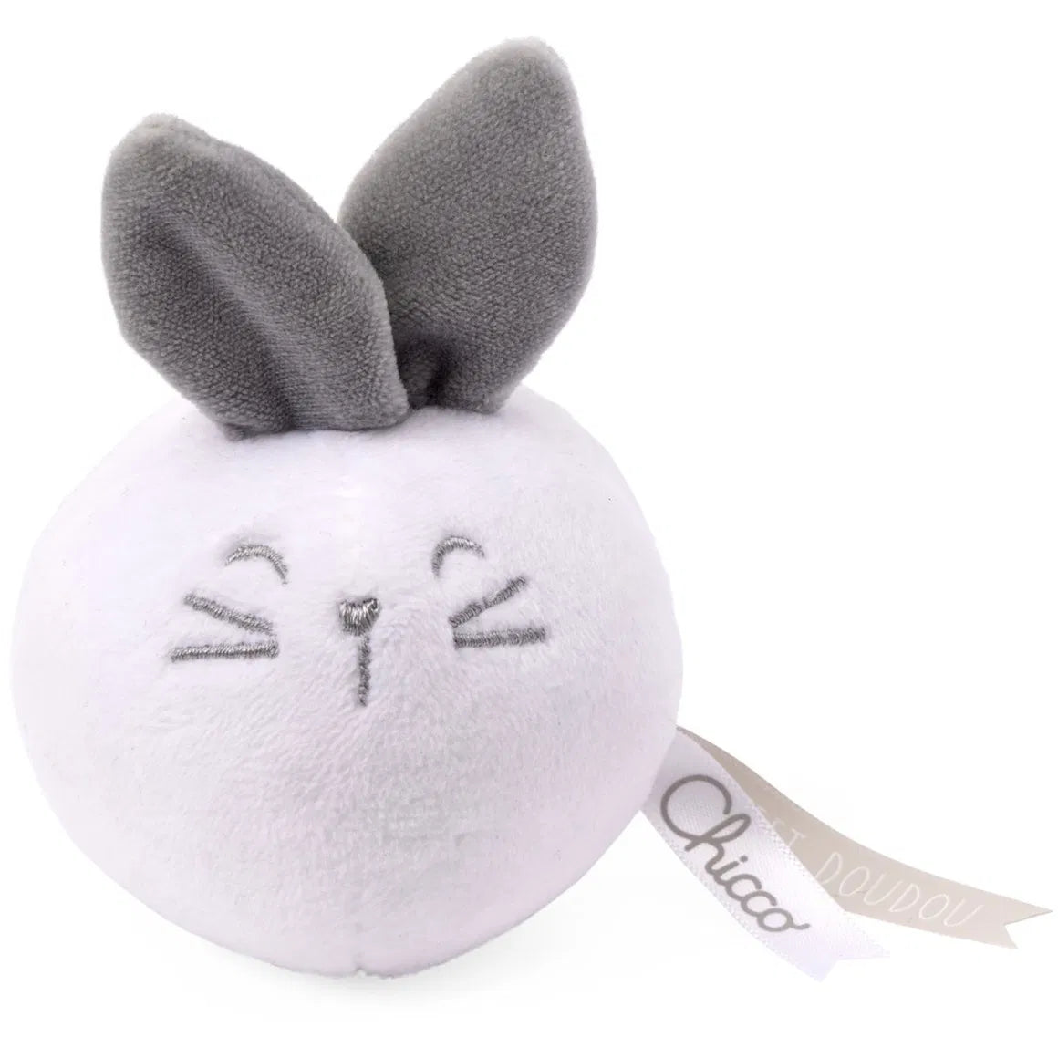Chicco - Bunny Sensory Balls - White & Grey