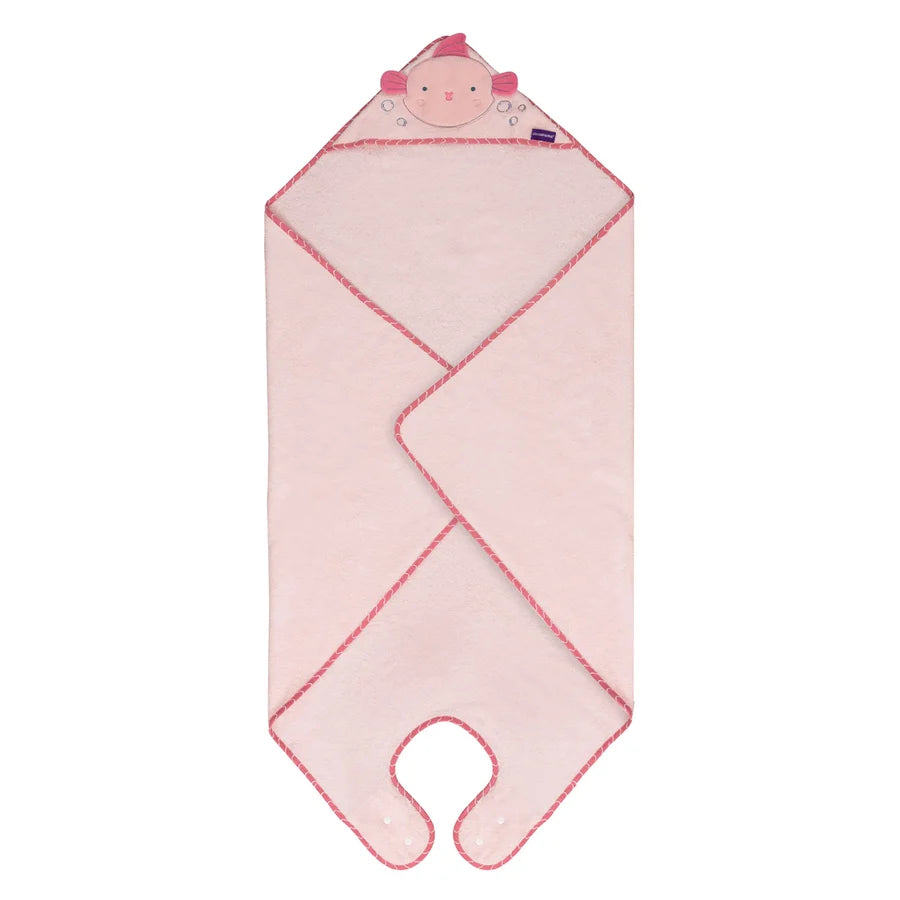 Clevamama - Bamboo XL Apron Baby Towel - Pink