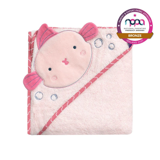 Clevamama - Bamboo XL Apron Baby Towel - Pink