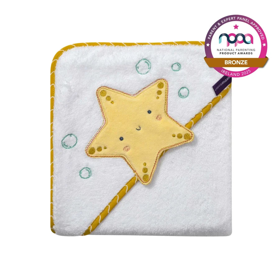 Clevamama - Bamboo XL Apron Baby Towel - Pink