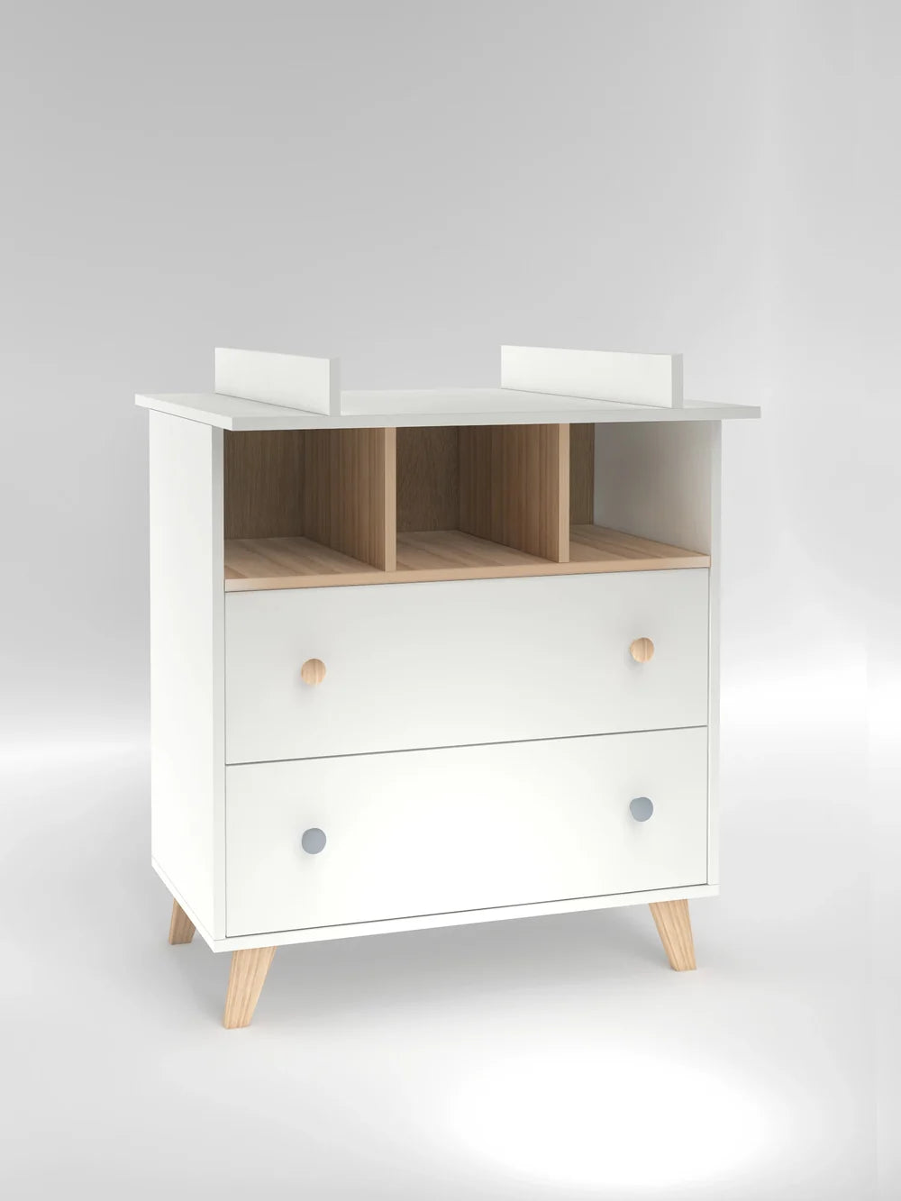 Faktum - Colette Baby Dresser - TUV Certified Nursery Chest With Soft -Close Drawres - White
