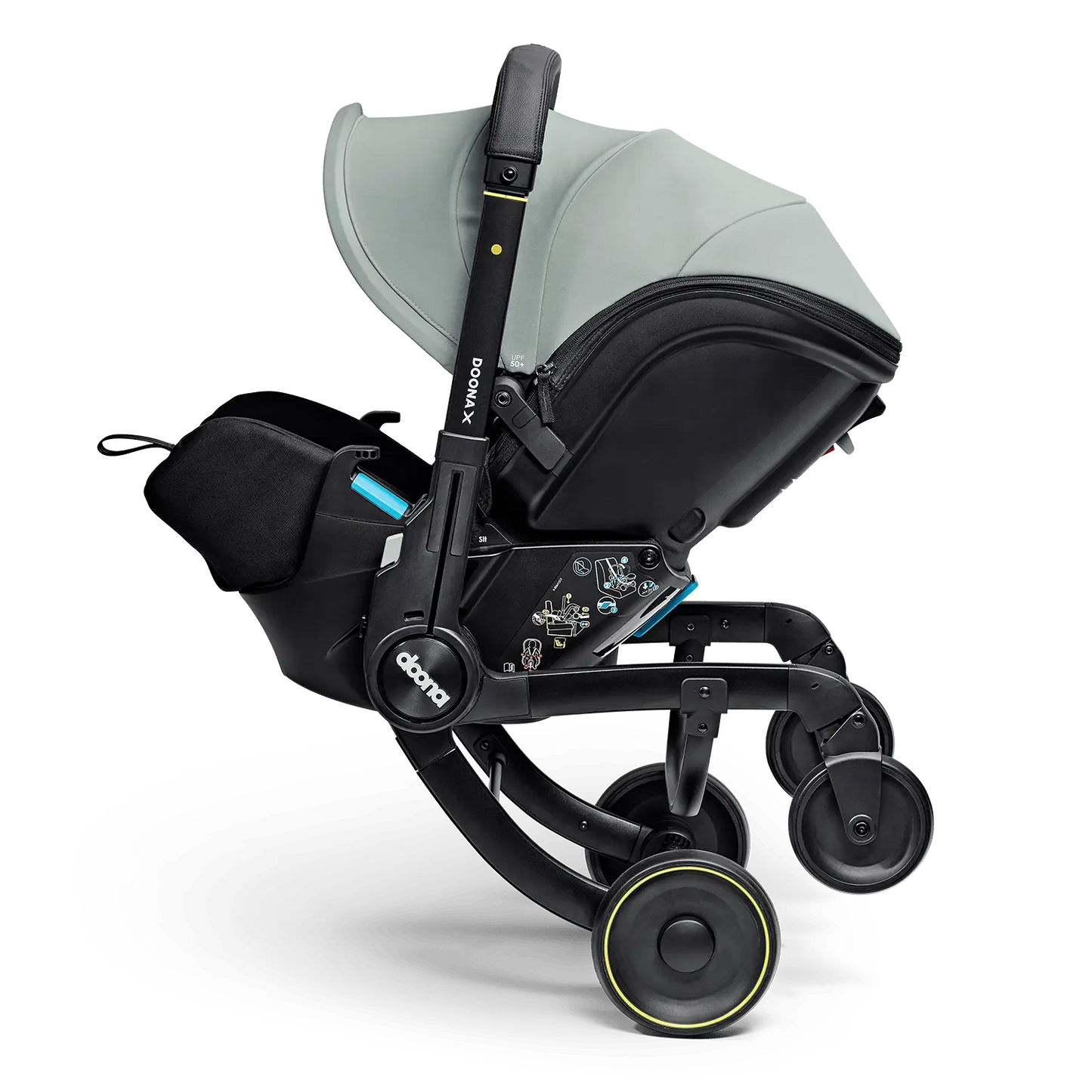 Doona X Infant - Car Seat Stroller Dusty Sage  + (Free Miila Stroller)