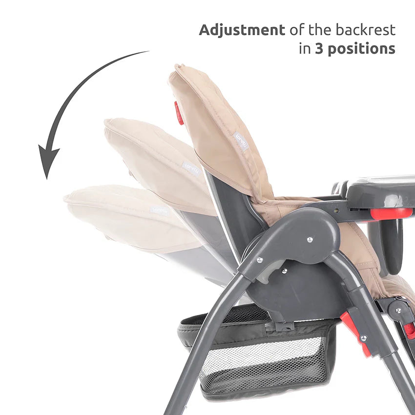 Feeding Chair Dulce Grey