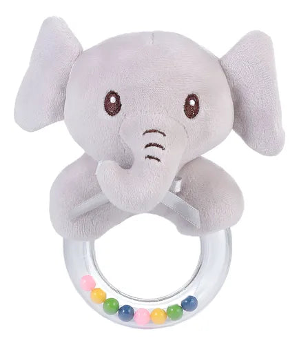 Tumama Kids - Soft Plush - Baby Hanging Rattle - Elephant