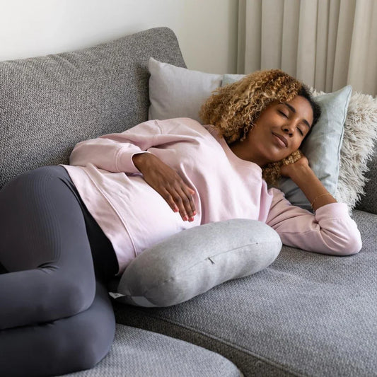 DOOMOO ON THE GO PILLOW - GREY