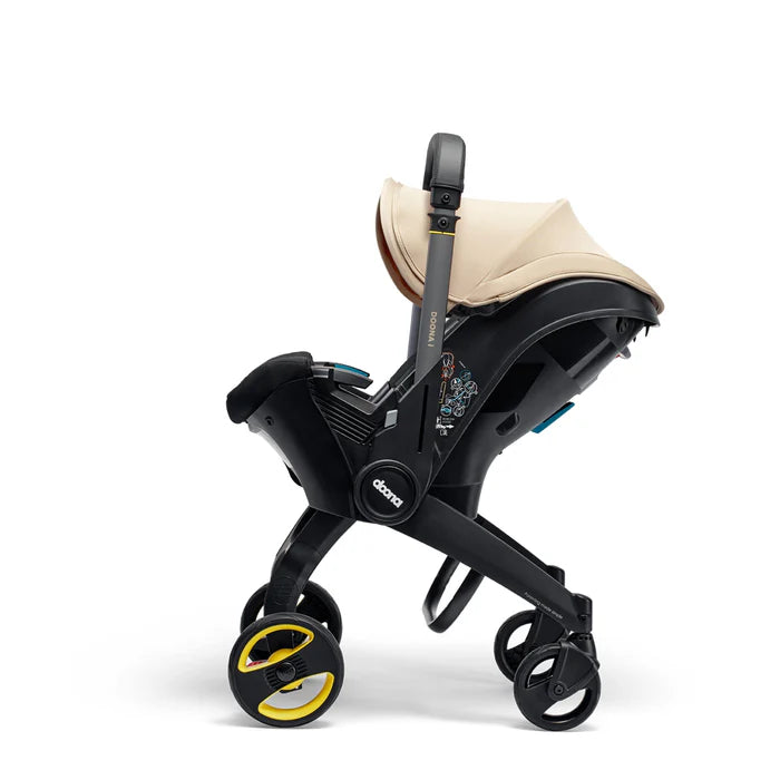 Doona I Infant - Car Seat Stroller Sahara Sand + (Free Miila Stroller)