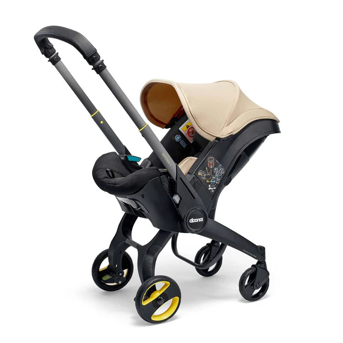 Doona I Infant - Car Seat Stroller Sahara Sand + (Free Miila Stroller)