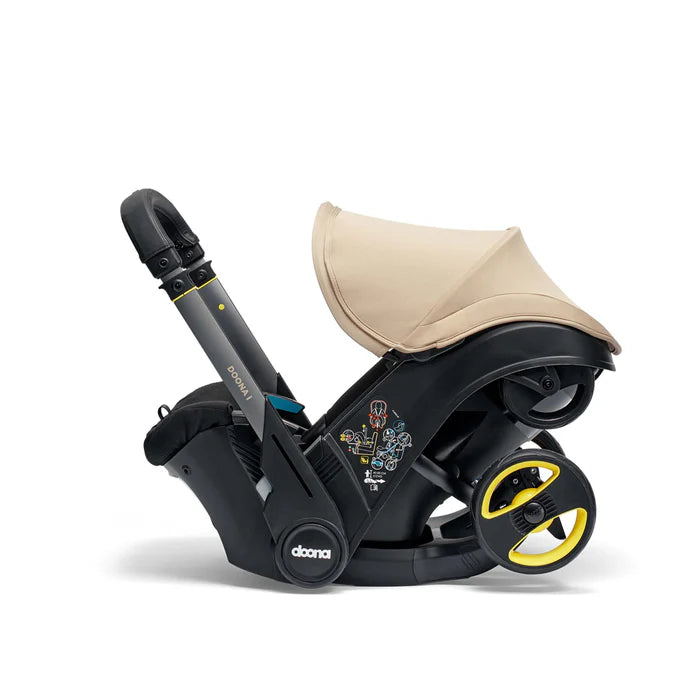 Doona I Infant - Car Seat Stroller Sahara Sand + (Free Miila Stroller)