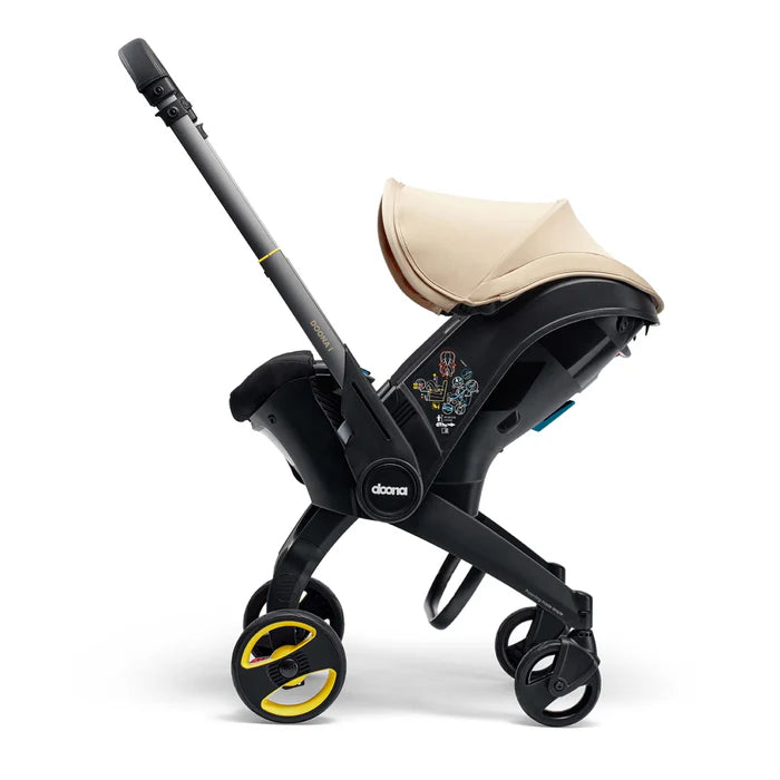 Doona I Infant - Car Seat Stroller Sahara Sand + (Free Miila Stroller)