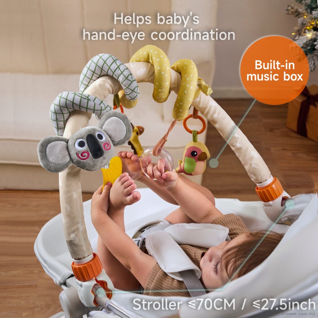 Tumama Kids - Koala Baby Arch Toy & Spiral - 2in1