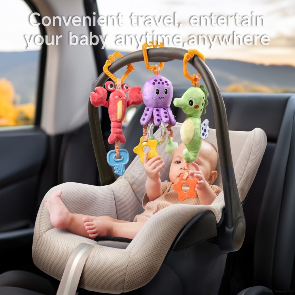 Tumama Kids - Marine Soft Hanging Rattle