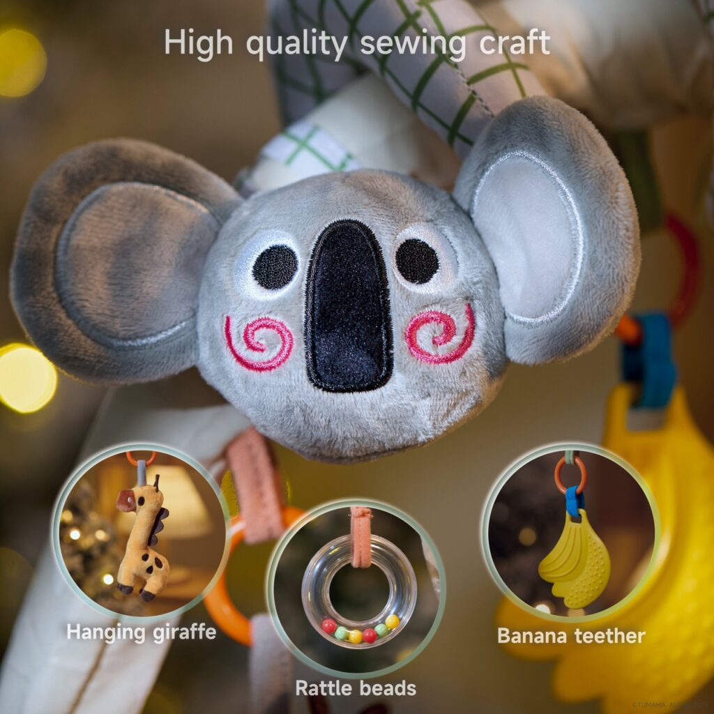 Tumama Kids - Koala Baby Arch Toy & Spiral - 2in1
