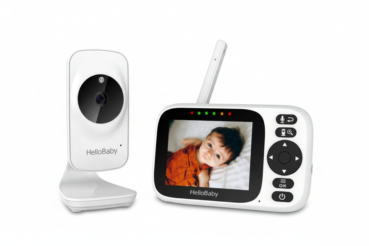 HelloBaby 3.2″ Inch Video Baby Monitor