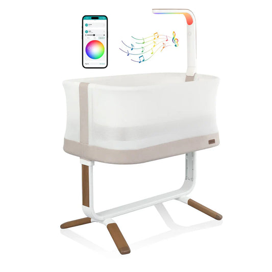 Evenflo - Cora Adjustable Baby Bassinet - Sensory Soothe Technology