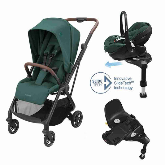 LEONA2 - ESSENTIAL GREEN 3 Piece Bundle

Leona2 Stroller.
Pebble 360 Pro Car Seat.
FamilyFix 360 Pro Base.
