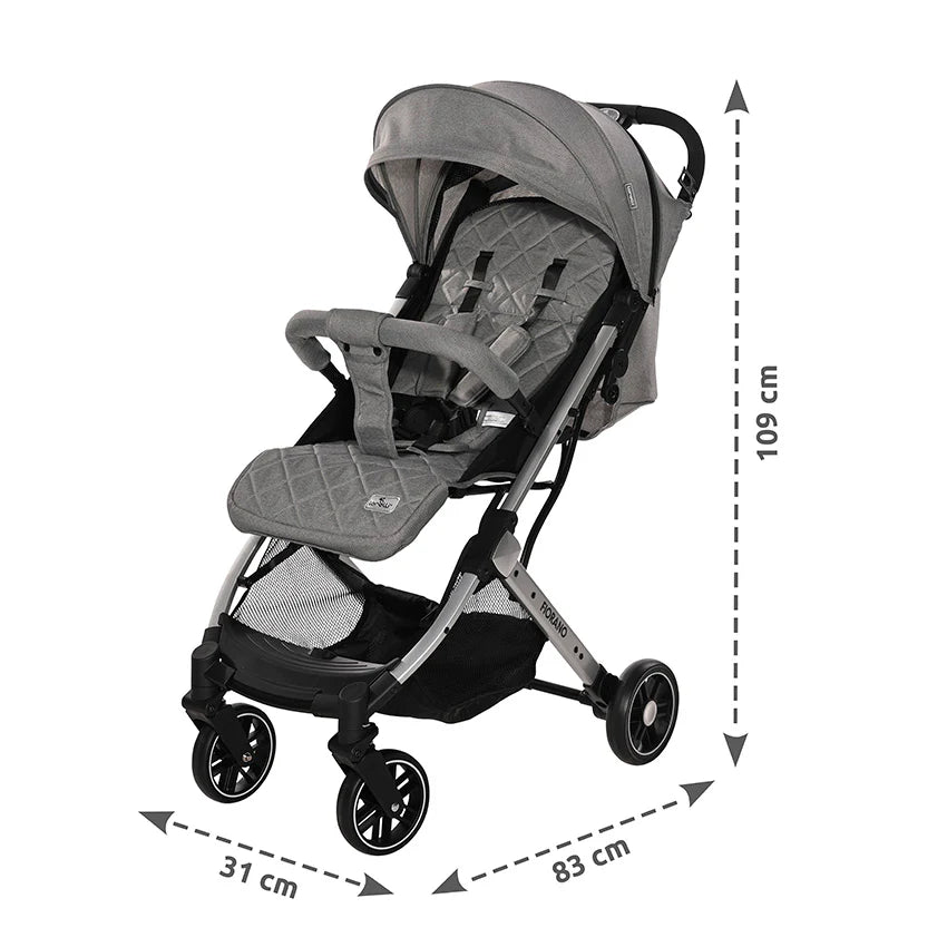 Lorelli - Fiorano Baby Stroller - Black