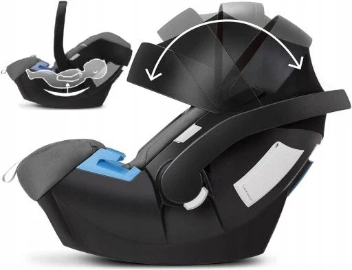 Cybex - Aton 5 Car Seat - Deep Black Black