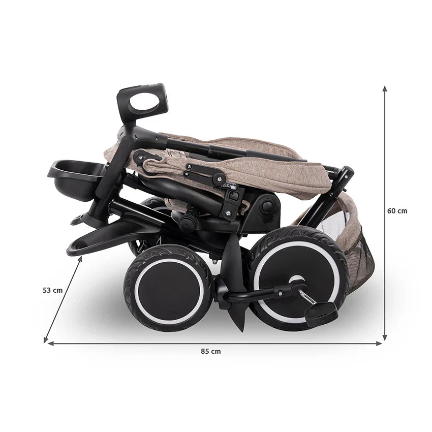 Folding Tricycle FRECCIA with rotation 360