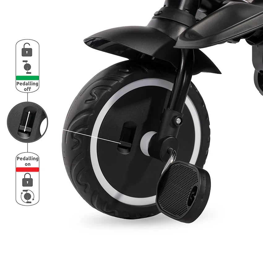 Folding Tricycle FRECCIA with rotation 360