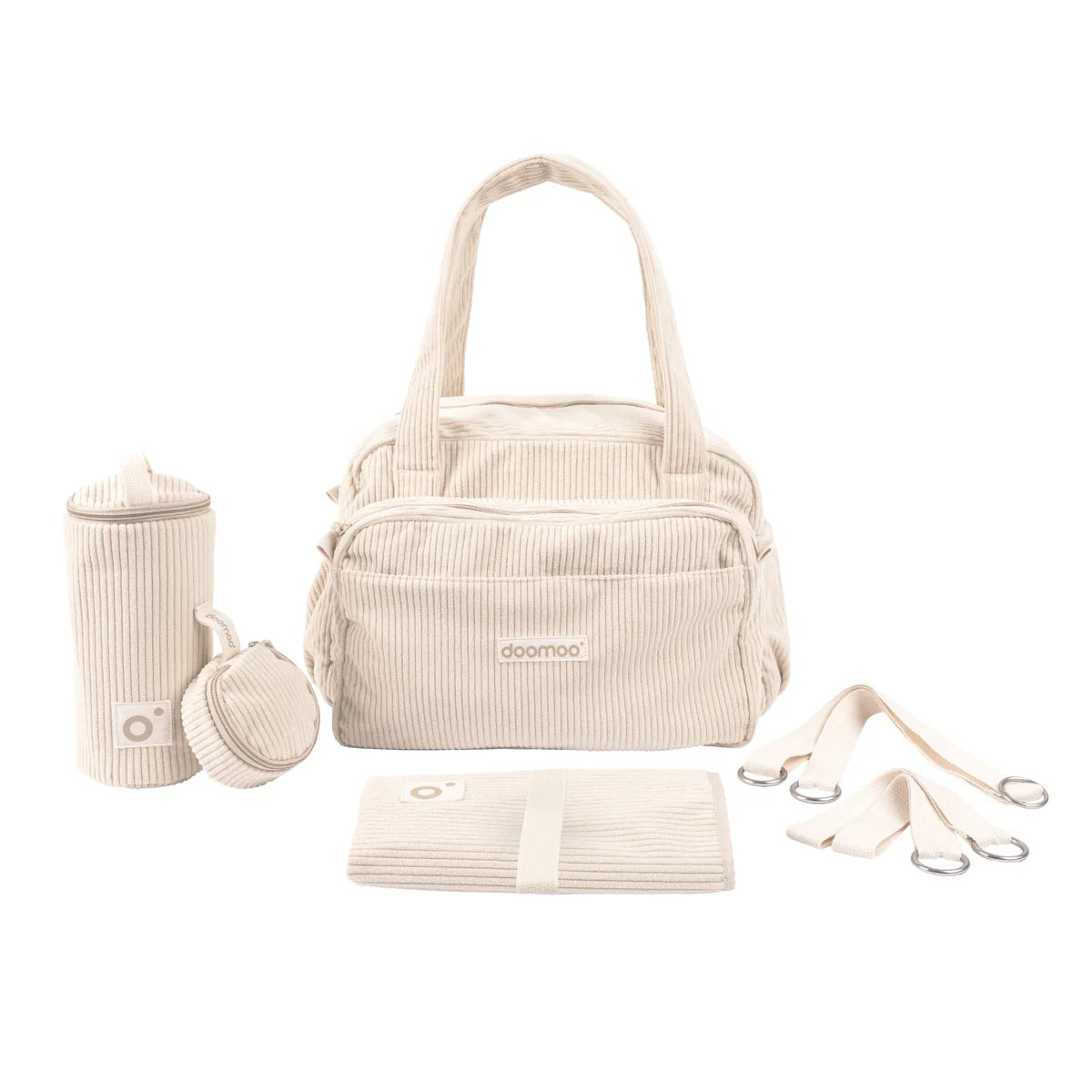 Doomoo - Fluffy Diapering Bag - Corduroy Sand - NEW!!
