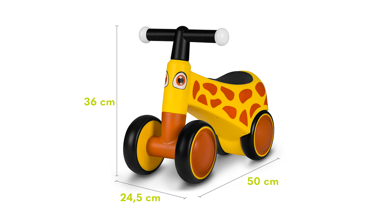 Lionelo - Ride On Bike - Yellow