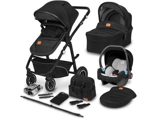 Lionelo - Bianka 3in1 Stroller - Black Onyx - Travel System