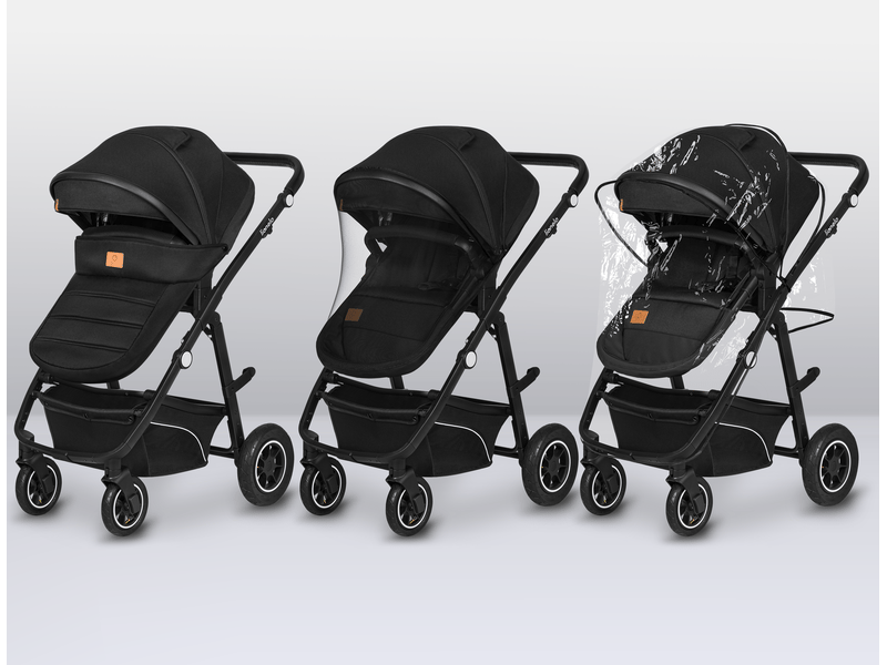 Lionelo - Bianka 3in1 Stroller - Black Onyx - Travel System