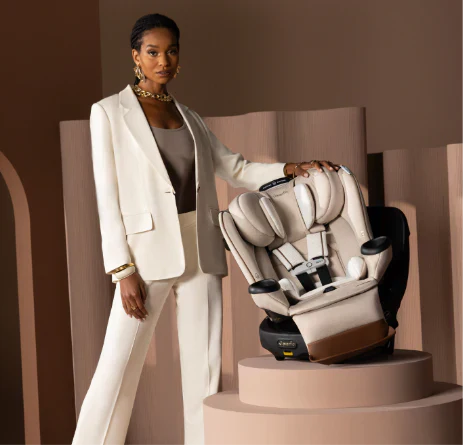 EVENFLO LIMITED EDITION REVOLVE360 CARSEAT CHAMPAGNE
