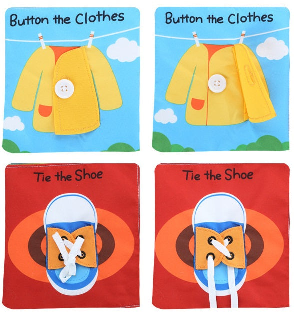 Tumama Kids - Baby Quiet Book - My Lovely Cloth Book