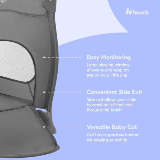 Hauck Sleep N Play GO Plus - Grey