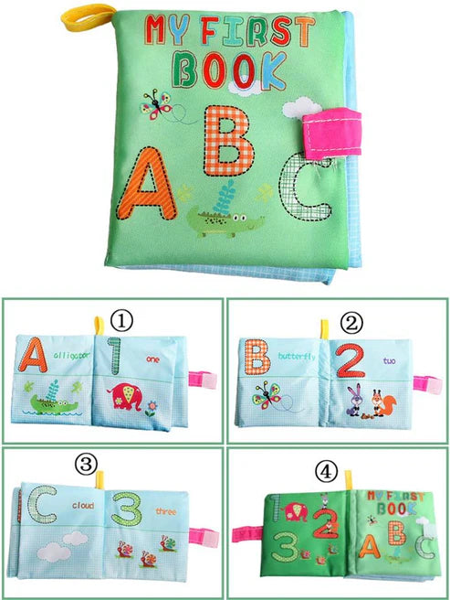 Tumama Kids - Soft Learning Books - Cloth Book - Animal