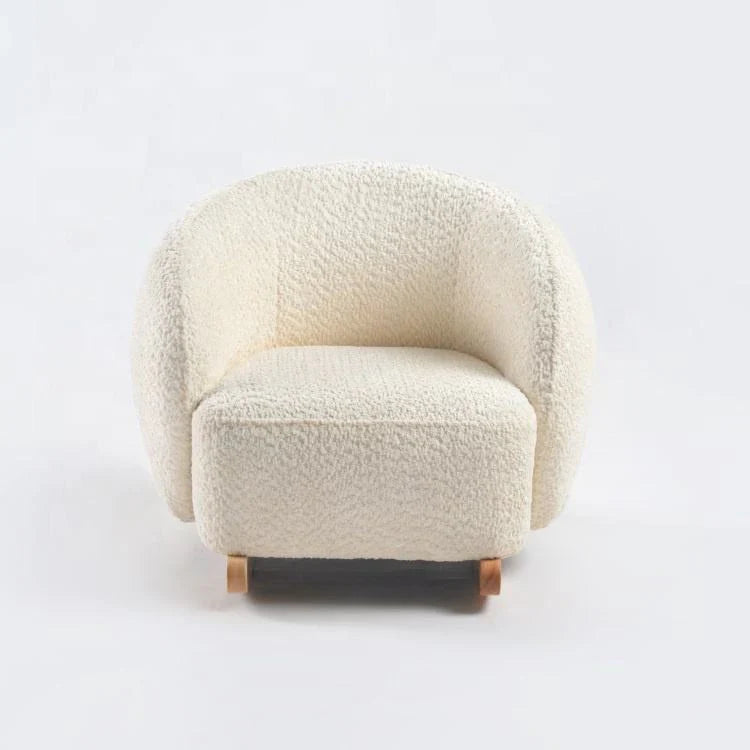 Miila Kids Cozy Sofa, Child-Sized Comfort Off White