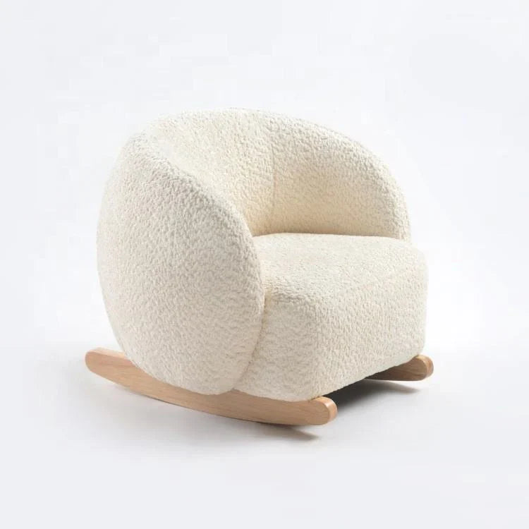 Miila Kids Cozy Sofa, Child-Sized Comfort Off White