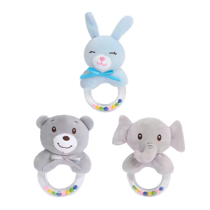 Tumama Kids - Soft Plush - Baby Hanging Rattle - Bunny