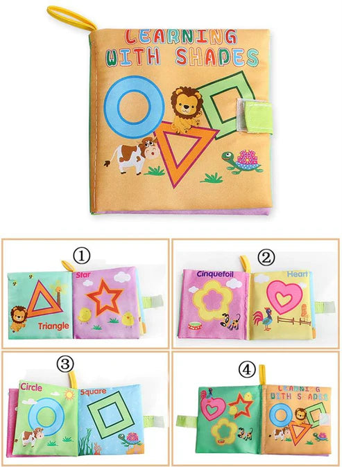 Tumama Kids - Soft Learning Books - Cloth Book - Animal