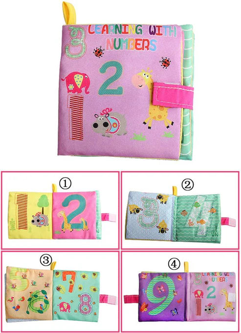 Tumama Kids - Soft Learning Books - Cloth Book - Animal