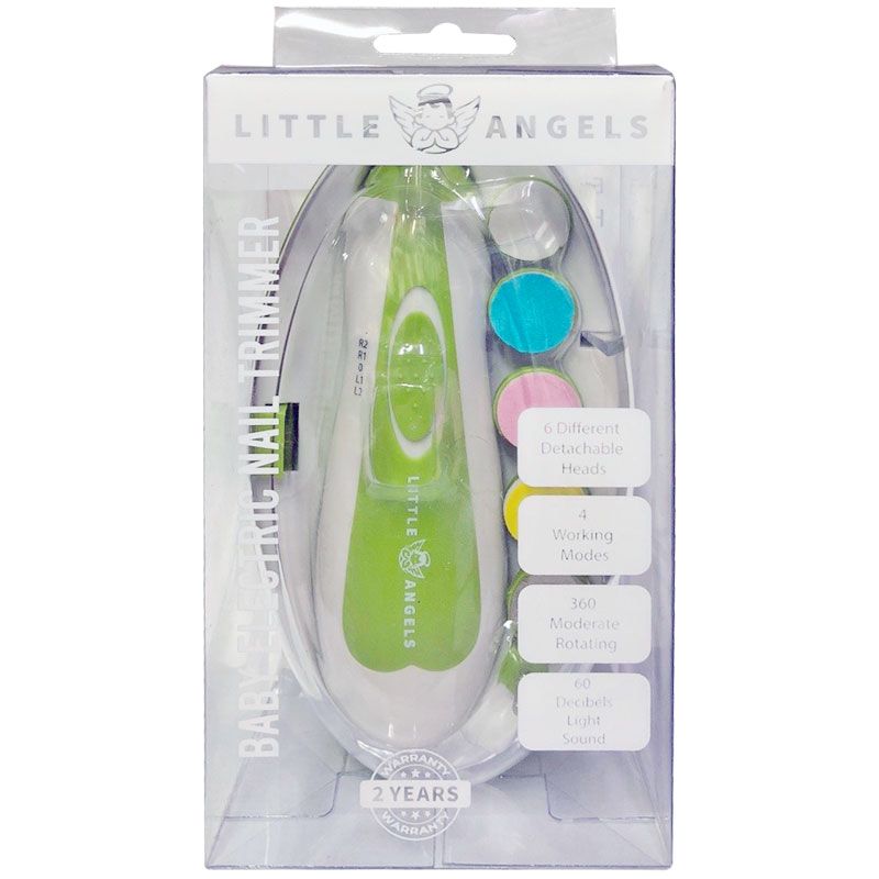 Little Angel Electric Nail Trimmer Green