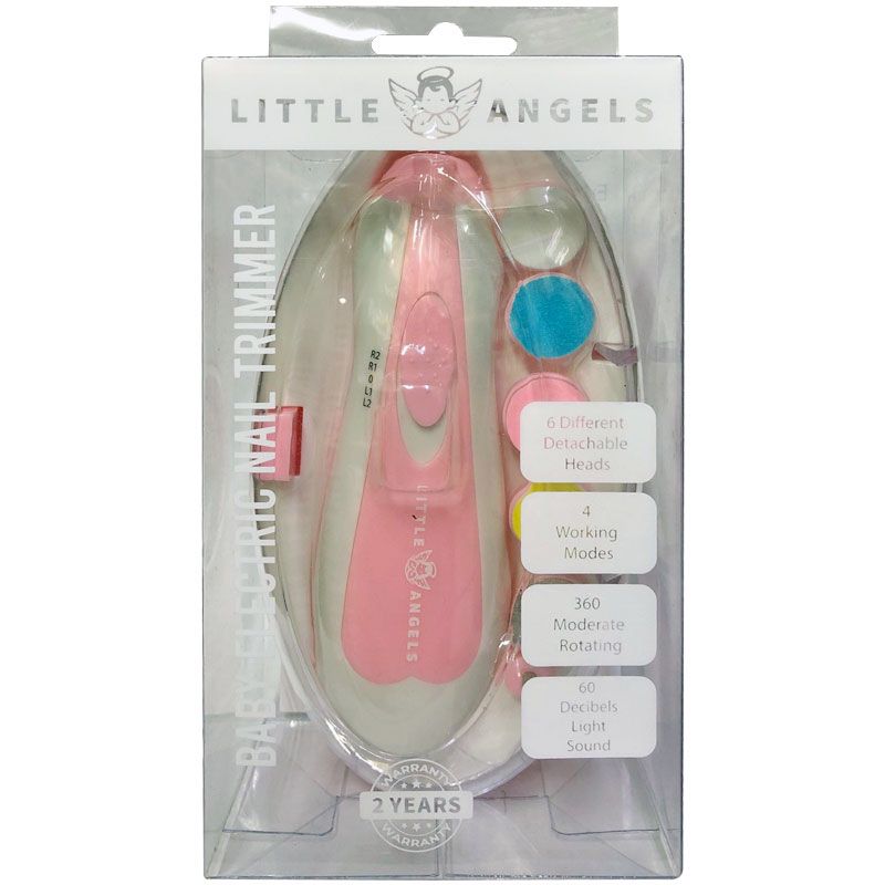 Little Angel Electric Nail Trimmer Pink