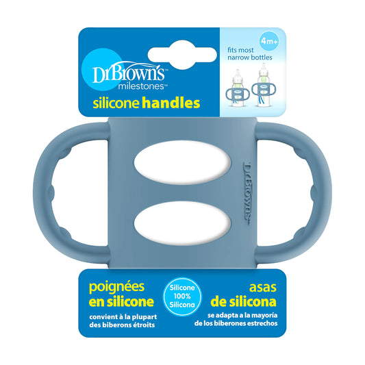 Narrow Silicone Handles, Blue