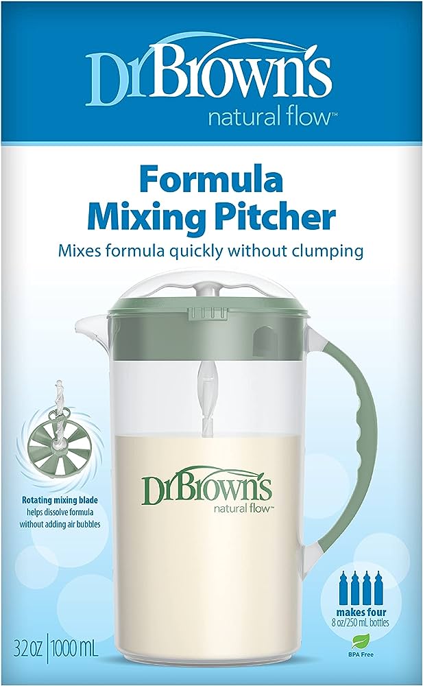 Formula Mixing Pitcher, Olive Green
