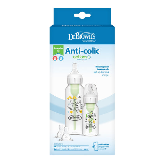 Dr. Brown’s Anti-Colic Options+
 Narrow Baby Bottle